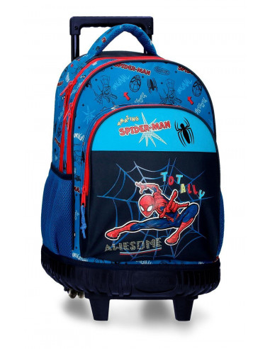 MOCHILA COMPACT 2R SPIDERMAN TOTALLY AWESOME